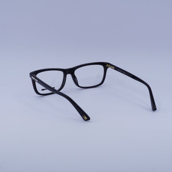 McQ by Alexander McQueen MQ0298OP 001 Eyeglasses Black 52mm Rectangle Frame - Picture 6 of 9